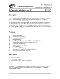 PT2317A-S Datasheet