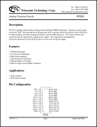 PT233 Datasheet