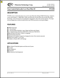 PT2350 Datasheet