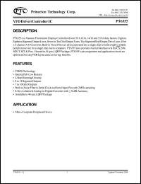 PT6355 Datasheet