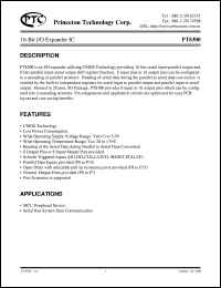 PT8300 Datasheet