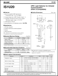 IS1U20 Datasheet