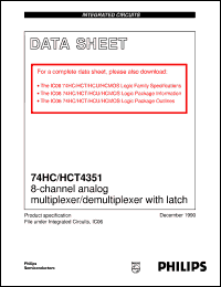 74HCT4316DB Datasheet
