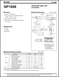 GP1S09 Datasheet