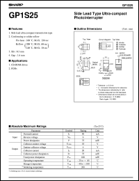 GP1S25 Datasheet