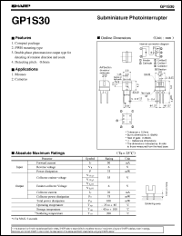 GP1S30 Datasheet