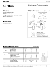 GP1S32 Datasheet