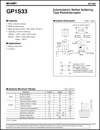 GP1S33 Datasheet