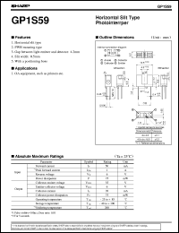 GP1S59 Datasheet