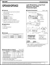 GP2A22 Datasheet