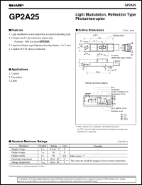 GP2A25 Datasheet
