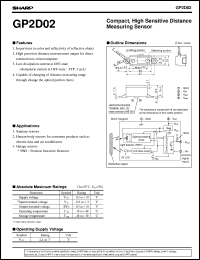 GP2D02 Datasheet