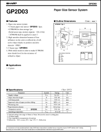 GP2D03 Datasheet
