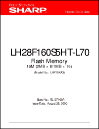 LH28F160S5HT-L10 Datasheet