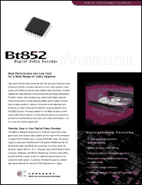 BT852 Datasheet