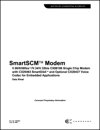 CX88168SCM Datasheet