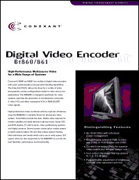 BT861 Datasheet