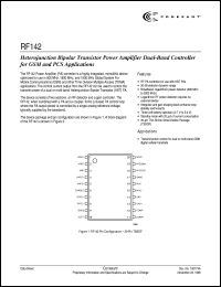 RF142 Datasheet