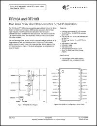 RF210B Datasheet