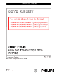 74HCT688NB Datasheet
