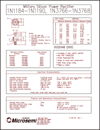 1N3766 Datasheet