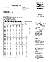 1N3995 Datasheet