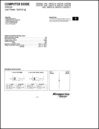 1N3600 Datasheet
