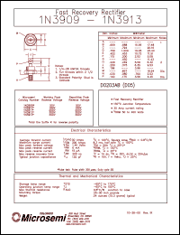 1N3911 Datasheet