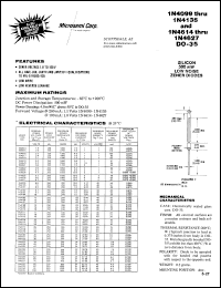 1N4116 Datasheet