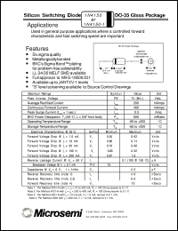 1N4150 Datasheet
