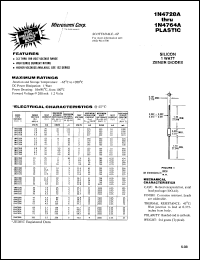 1N4737 Datasheet