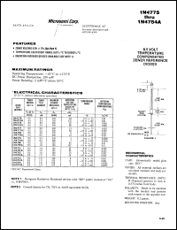 1N4780 Datasheet