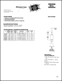 1N5554 Datasheet