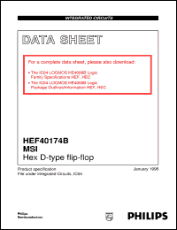 HEF40175BPB Datasheet