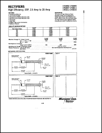 1N5809 Datasheet
