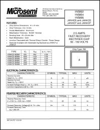 1N5802 Datasheet