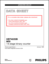HEF40240BD Datasheet