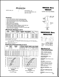 1N6631 Datasheet