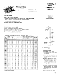 1N987BUR-1 Datasheet