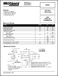 2N3501 Datasheet