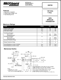2N3700 Datasheet