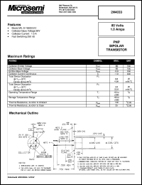 2N4033 Datasheet