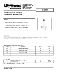 2N5109 Datasheet