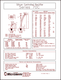 70C100BF Datasheet