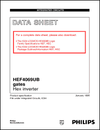 HEF4069UBPB Datasheet