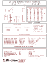 FST20050 Datasheet