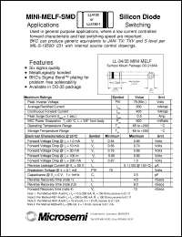 LL4150 Datasheet
