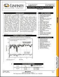 LX1711CDB Datasheet