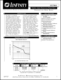 LX7001ILP Datasheet