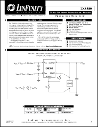 LX8580-00CP Datasheet